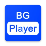 Logo of BG Player android Application 